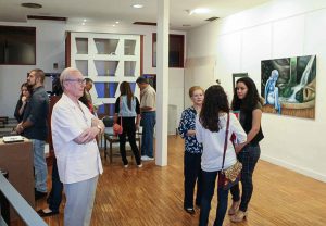 Inauguración exposición Menjú. Lorena Martínez