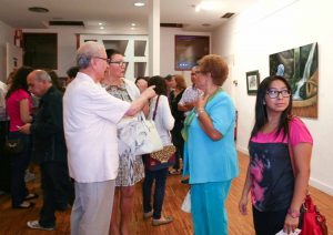 Inauguración exposición Menjú. Lorena Martínez