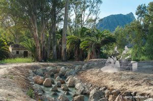 "Cauce dormido" (2015), fotomontaje digital, 20x30cm, Lorena Martínez