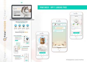 PawFinder App y Landing Page - Lorena Martínez