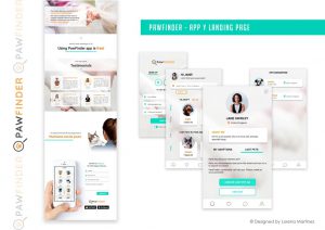 PawFinder App y Landing Page - Lorena Martínez